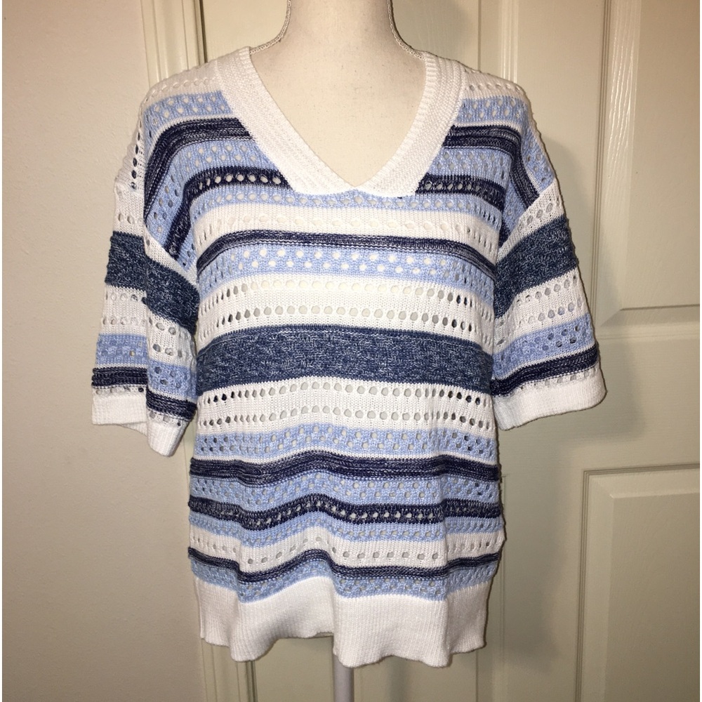 NWOT Striped Summer Sweater